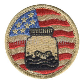 Patriotic Pickle Jar Patrol Patch