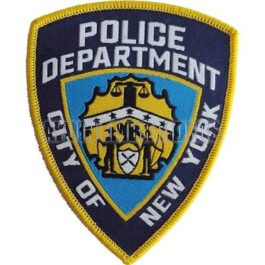 Police Embroidered Badges