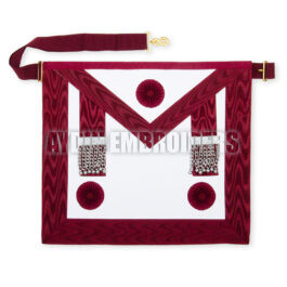 Lambskin Masonic Craft Provincial Stewards Apron