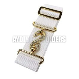 Masonic Belt Extender White