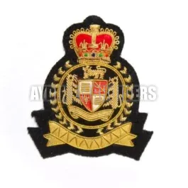 Vintage Hand Embroidered Blazer Badge